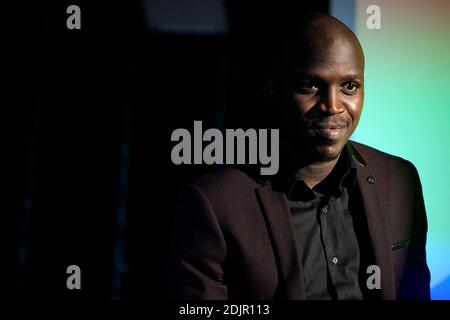 Soirée en l'honneur de la Team Solide (Equipe de France de Boxe au Jeux Olympiques 2016) Souavec leymane Cissokho à Paris, France, le 20 octobre 2016. Photo par Eliot Blondt/ABACAPRESS.COM Banque D'Images