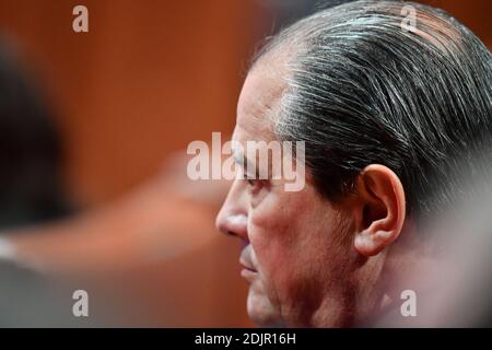 Le premier secrétaire du Parti socialiste français Jean-Christophe Cambadelis est vu lors d'une réunion d'engagement universitaire à Tours, France, le 22 octobre 2016. Photo de François Pauletto/ABACAPRESS.COM Banque D'Images