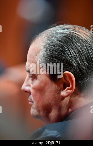 Le premier secrétaire du Parti socialiste français Jean-Christophe Cambadelis est vu lors d'une réunion d'engagement universitaire à Tours, France, le 22 octobre 2016. Photo de François Pauletto/ABACAPRESS.COM Banque D'Images