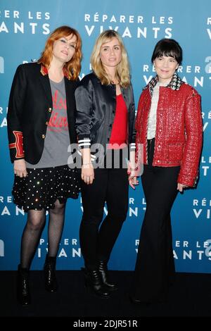 Emmanuelle Seigner, Katell Quillevere et Anne Dorval assistent à la première du film Reparer les vivants a l'UGC Normandie a Paris, France le 24 octobre 2016. Photo d'Aurore Marechal/ABACAPRESS.COM Banque D'Images