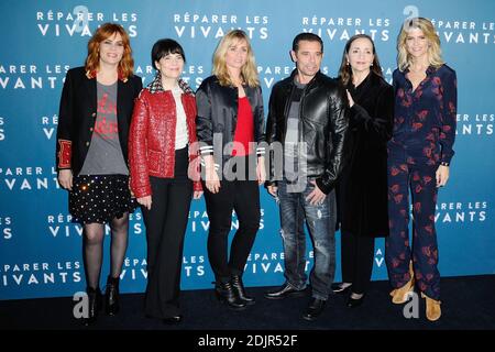 Emmanuelle Seigner, Anne Dorval, Katell Quillevere, Kool Shen, Dominique blanc et Alice Taglioni assistent à la première du film Reparer les vivants a l'UGC Normandie a Paris, France le 24 octobre 2016. Photo d'Aurore Marechal/ABACAPRESS.COM Banque D'Images