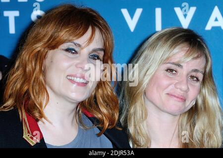 Emmanuelle Seigner et Katell Quillevere assistent à la première du film Reparer les vivants a l'UGC Normandie a Paris, France le 24 octobre 2016. Photo d'Aurore Marechal/ABACAPRESS.COM Banque D'Images