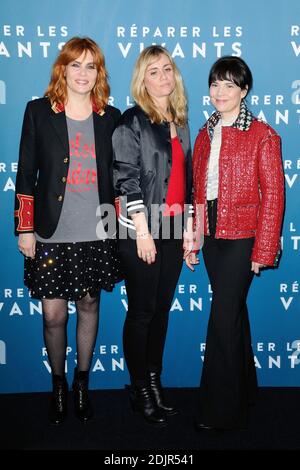 Emmanuelle Seigner, Katell Quillevere et Anne Dorval assistent à la première du film Reparer les vivants a l'UGC Normandie a Paris, France le 24 octobre 2016. Photo d'Aurore Marechal/ABACAPRESS.COM Banque D'Images