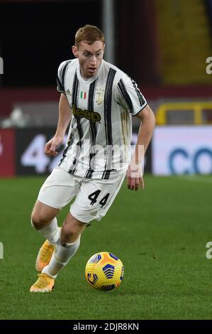 Genova, Italie. 13 décembre 2020. Genova, Italie, stade Luigi Ferraris, 13 décembre 2020, Dejan Kulusevski (Juventus) pendant Gênes CFC vs Juventus FC - football italien série A Match Credit: Danilo Vigo/LPS/ZUMA Wire/Alay Live News Banque D'Images