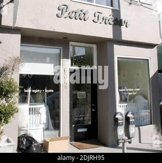 Le petit Tresor, le favori des célébrités, la boutique des bébés de West Hollywood, Californie. 10/27/06 Banque D'Images