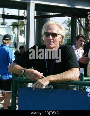 Greg Norman au Chris Evert/Raymond James Pro-Celebrity tennis Classic, Delray Beach, Floride. 11/06/06 Banque D'Images