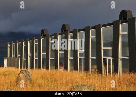 Amérique du Sud, Chili, région de Xll, Patagonie, Puerto Natales, Remota Hotel Banque D'Images