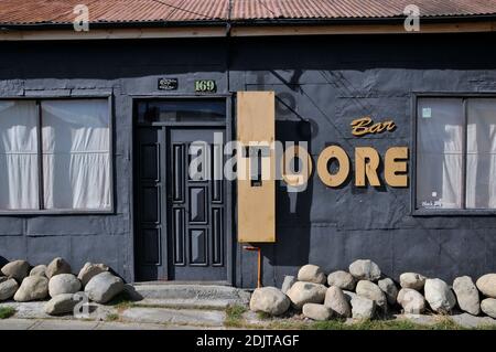 Amérique du Sud, Chili, région de Xll, Patagonie, Puerto Natales, Banque D'Images