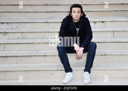 William Lebghil aide au Photocall du film la Fine Equipe lors du 25eme Festival du film de Sarlat a Sarlat, France le 11 novembre 2016. Photo d'Aurore Marechal/ABACAPRESS.COM Banque D'Images