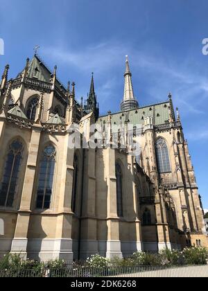 Mariendom Linz, haute-Autriche Banque D'Images