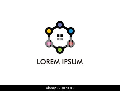 Modèle de logo d'ampoule d'idée créative inspiration de conception Illustration de Vecteur