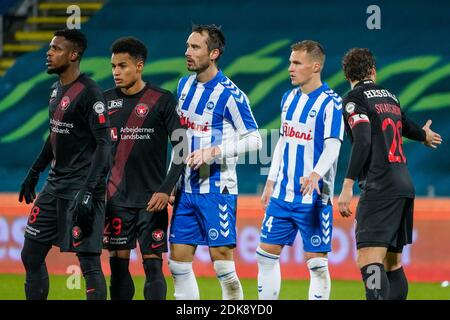 Odense, Danemark. 14 décembre 2020. Oliver Lund (2) d'OB observé pendant le match 3F Superliga entre Odense Boldklub et FC Midtjylland au parc d'énergie nature à Odense. (Crédit photo : Gonzales photo/Alamy Live News Banque D'Images