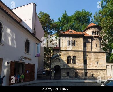 Praha, Klausen Synagogue à Josefov (quartier juif, Josefstadt), Praha, Prag, Prague, Tchèque Banque D'Images