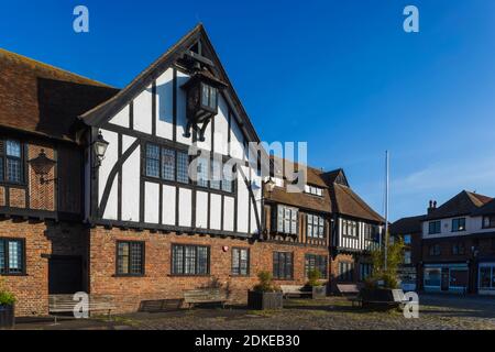 Angleterre, Kent, Sandwich, The Guildhall Banque D'Images