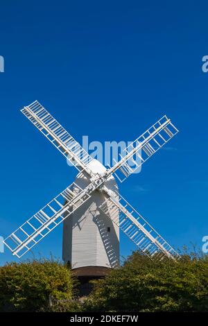 Angleterre, East Sussex, Parc national de South Downs, le moulin de Jill près de Clayton Banque D'Images