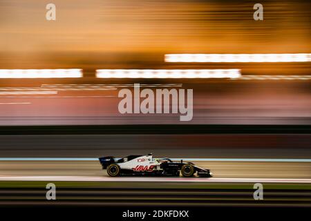 SCHUMACHER Mick (ger), Haas F1 Team VF-20 Ferrari, action pendant la Formule 1 Abu Dhabi Rookie Test 2020, le 15 décembre 2020 sur le circuit Yas Marina, à Abu Dhabi - photo Florent Gooden / DPPI / LM Banque D'Images