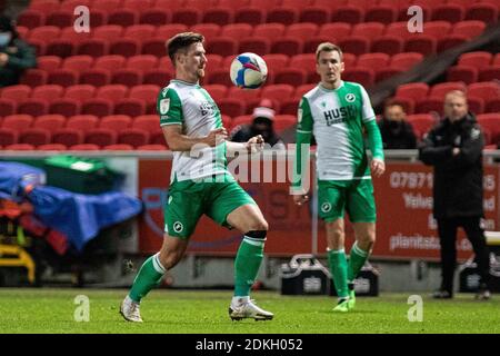 Bristol, Royaume-Uni. 15 décembre 2020. Ryan Leonard de Millwall en action contre Bristol City. EFL Skybet Championship Match, Bristol City v Millwall au stade Ashton Gate à Bristol, Avon, le mardi 15 décembre 2020. Cette image ne peut être utilisée qu'à des fins éditoriales. Utilisation éditoriale uniquement, licence requise pour une utilisation commerciale. Aucune utilisation dans les Paris, les jeux ou les publications d'un seul club/ligue/joueur. photo de Lewis Mitchell/Andrew Orchard sports Photography/Alamy Live News crédit: Andrew Orchard sports Photography/Alamy Live News Banque D'Images