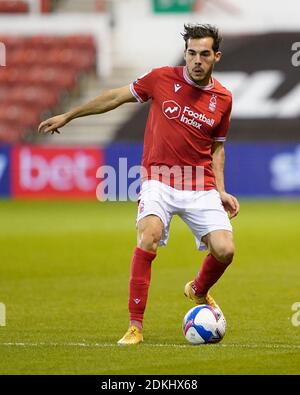 Yuri Ribeiro de la forêt de Nottingham lors du match de championnat Sky Bet à City Ground, Nottingham. Banque D'Images