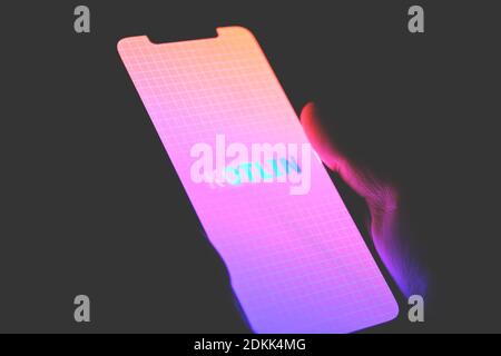 Langage de programmation Kotlin pour le développement et la création de programmes. Banque D'Images