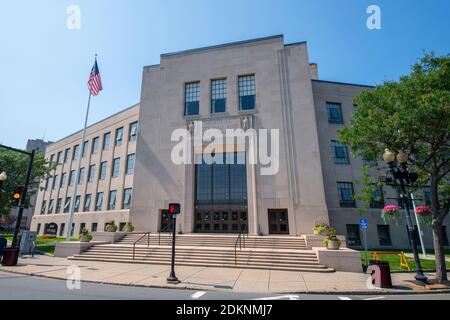 Lynn City Hall au 3 City Hall Square dans le centre-ville de Lynn, Massachusetts ma, États-Unis. Banque D'Images