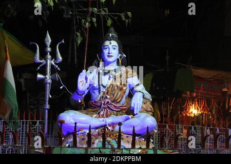 Cette photo montre lord shiva Banque D'Images