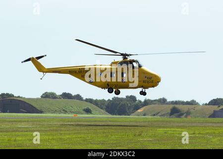 Hélicoptère wirwind de Westland HAR10 une version britannique construite sous licence du Sikorsky S-55/H-19 C des États-Unis Banque D'Images