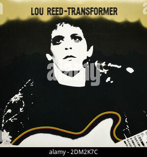 Lou Reed - transformer, RCA INTS-5061, 1982 - Vintage vinyle album couverture Banque D'Images