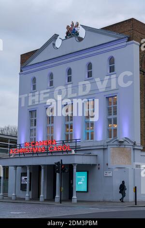 Le théâtre Old Vic le 9 décembre dans le sud de Londres, au Royaume-Uni. Photo de Sam Mellish Banque D'Images