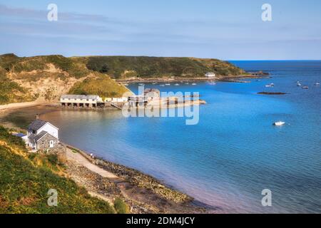 Porthdinllaen, péninsule Llyn, Galles, Royaume-Uni Banque D'Images