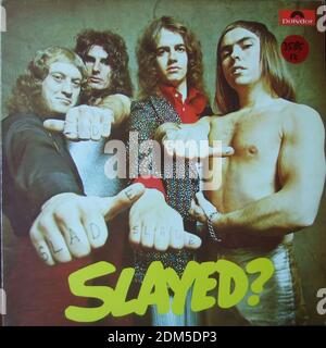 Slade - Slayed  - Vintage vinyle album couverture Banque D'Images