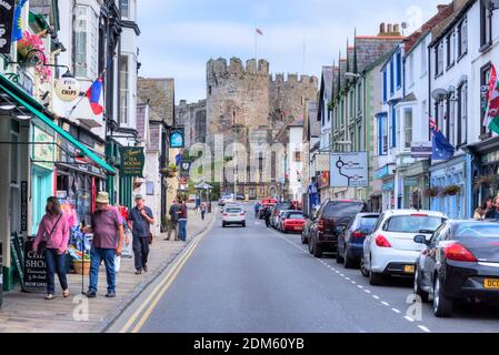 Château de Conwy, Conwy, Pays de Galles, Royaume-Uni Banque D'Images