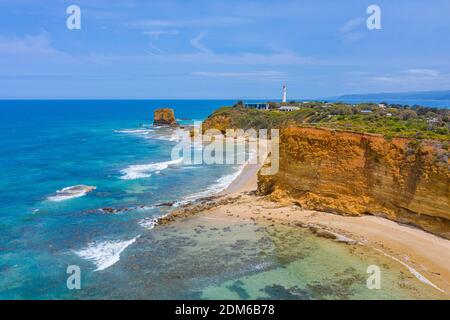 Paysage naturel du sanctuaire marin d'aigle en Australie Banque D'Images