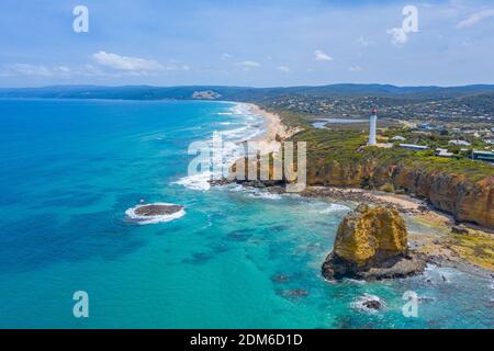 Paysage naturel du sanctuaire marin d'aigle en Australie Banque D'Images