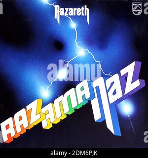 NAZARETH Razamanaz Allemagne - Vintage Vinyl Record Cover Banque D'Images