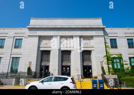 United States postal Service Bureau de poste USPS au 51 Willow Street dans le centre-ville de Lynn, Massachusetts ma, États-Unis. Banque D'Images