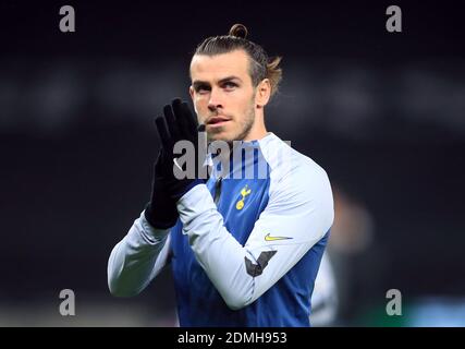 Photo du dossier datée du 10-12-2020 de la balle de Gareth de Tottenham Hotspur. Banque D'Images