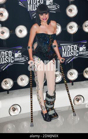 Jessie J au MTV Video Music Awards 2011 qui a eu lieu à LA Live - Los Angeles, Californie - 8.28.201 Banque D'Images