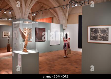 Bourg-en-Bresse (centre-est de la France) : Musée du Monastère royal de Brou, collections d'arts plastiques et décoratifs Banque D'Images