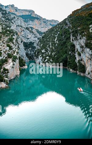 gorges du verdon, Vernon, france Banque D'Images