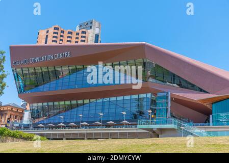 ADÉLAÏDE, AUSTRALIE, 7 JANVIER 2020 : Centre des congrès d'Adélaïde en Australie Banque D'Images