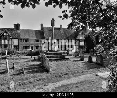 Village de Chiddingstone, près d'Edenbridge, Kent, Angleterre Banque D'Images