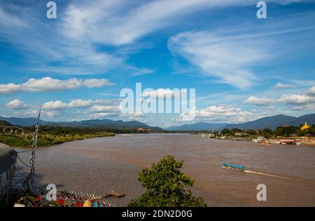 Le triangle d'or dans la province de Chiang Rai Thaïlande Asie du Sud-est Banque D'Images