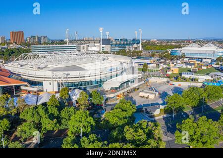 MELBOURNE, AUSTRALIE, 31 DÉCEMBRE 2019 : arène Rod laver à Melbourne, Australie Banque D'Images