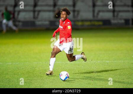 Brandon Thomas-Asante de Salford City pendant le match Sky Bet League 2 à Moor Lane, Salford photo par Matt Wilkinson/Focus Images Ltd /Sipa USA 15/12/2020 Banque D'Images