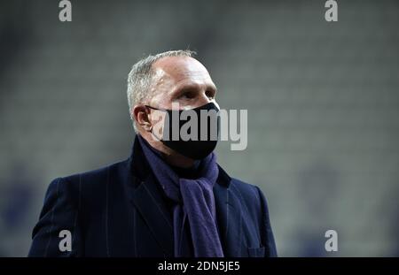 Aue, Allemagne. 17 décembre 2020. Helge Leonhardt, président de la FCE (Aue). GES/football/2. Bundesliga: FC Erzgebirge Aue - Club de sport Karlsruher, 17 décembre 2020 football: 2e ligue: Erzgebirge Aue vs Club de sport Karlsruher, Aue 17 décembre 2020 | usage dans le monde crédit: dpa/Alay Live News Banque D'Images