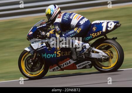 John Kocinski, (États-Unis), Honda 500, GP Argentina 1998, Buenos aires Banque D'Images