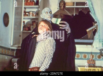 SALEM'S LOT 1979 Warner Bros. Television mini-series with Reggie Nalder as the vampire Kurt Barlow and Lance Kerwin as Mark Petrie Stock Photo