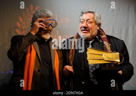 Patrick Prejean, Jean-Claude Dreyfus attending Les Alphonses 2015 ceremony held at The Theatre De La Huchette in Paris, France on February 12, 2015. Photo by Alban Wyters/ABACAPRESS.COM Stock Photo