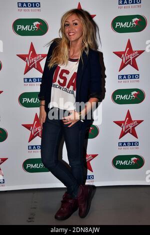 Enora Malagre arrivant pour la radio vierge Electro Shock à la salle de concert Zenith à Paris, France, le 13 mars 2015. Photo de Nicolas Briquet/ABACAPRESS.COM Banque D'Images