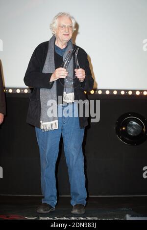 Bertrand Tavernier reçoit un prix spécial lors de la cérémonie de clôture du 7e Festival du film Thriller (Festival International du film Policier) à Beaune, France, le 28 mars 2015. Photo de Audrey Poree/ABACAPRESS.COM Banque D'Images